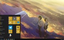 Taki Tachibana win10 theme