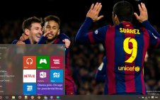 FC Barcelona win10 theme