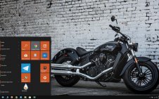 Indians Motorcycle win10 theme