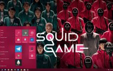 Squid Game win10 theme