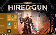 Necromunda: Hired Gun win10 theme