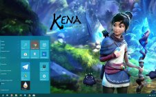 Kena: Bridge of Spirits win10 theme