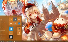 Klee (Genshin Impact)  win10 theme