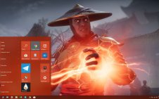 Raiden (Mortal Kombat) win10 theme