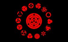 Naruto symbols win10 theme