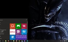 Aliens Colonial Marines win10 theme