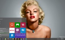 Marilyn Monroe win10 theme