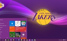 Lakers win10 theme