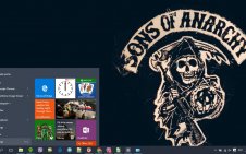 Sons Of Anarchy win10 theme