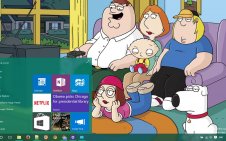 Family Guy win10 theme
