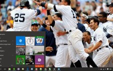 Yankees win10 theme