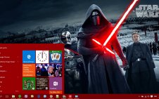 Star Wars: Episode VII - The Force Awakens win10 theme