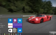 Need for Speed win10 theme