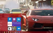 Need for Speed Most Wanted win10 theme
