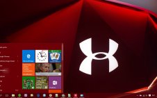 Under Armour win10 theme