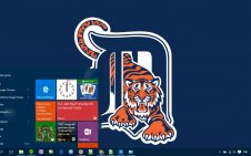 Detroit Tigers win10 theme