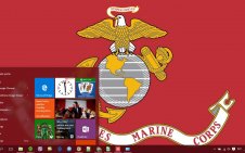 Marine Corps win10 theme