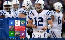 Indianapolis Colts win10 theme
