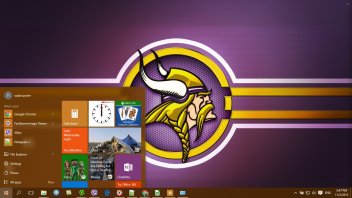 Minnesota Vikings Windows 11/10 Theme 