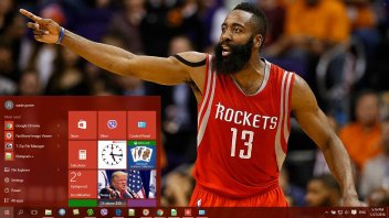 James Harden Windows 10 Theme Themepackme