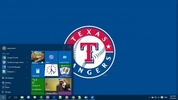 Texas Rangers Windows 11/10 Theme 