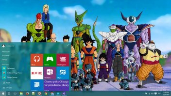 Dragon Ball Z Windows 10 Theme Themepack Me