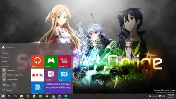 windows 7 desktop themes anime