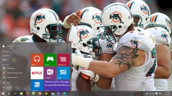 Miami Dolphins Windows 11/10 Theme 