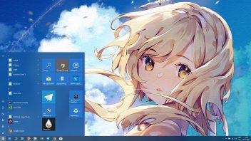 Lumine (Genshin Impact) Windows 11/10 Theme 