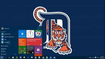 Download Detroit Tigers Logo Wallpaper