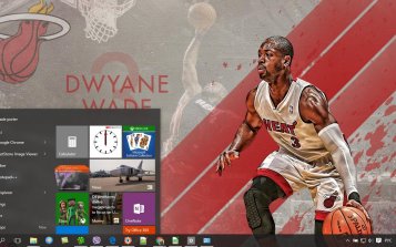 Dwyane Wade Theme Desktop