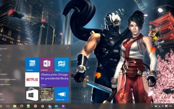 Tekken Babes Theme Desktop