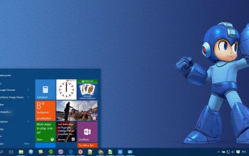 MegaMan Theme Desktop