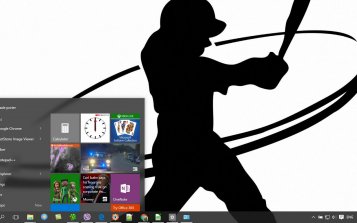 Softball Theme Desktop