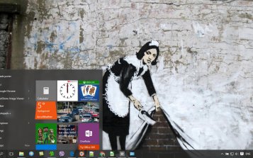 Banksy Theme Desktop