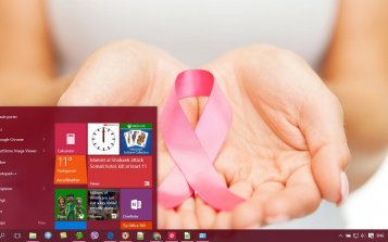 Breast Cancer Theme Desktop