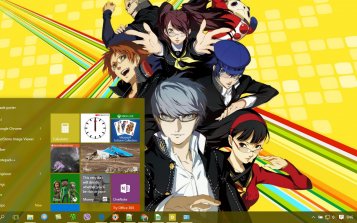 Persona 4 Theme Desktop