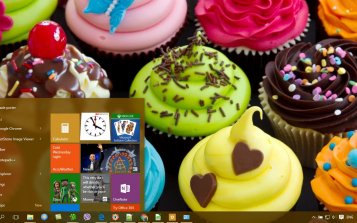 Cupcake Theme Desktop