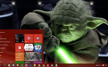 Yoda Theme Desktop