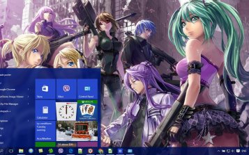 Vocaloid Theme Desktop