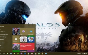 Halo 5: Guardians Theme Desktop