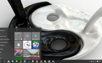 Yin Yang Theme Desktop