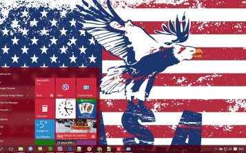 USA Theme Desktop