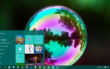 Bubble Theme Desktop
