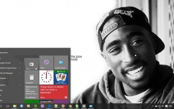 2Pac Theme Desktop