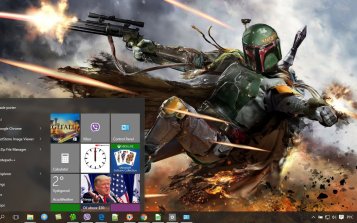 Boba Fett Theme Desktop