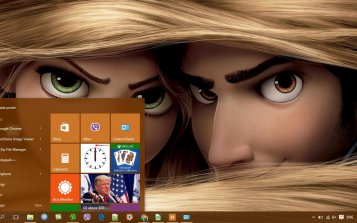 Tangled Theme Desktop
