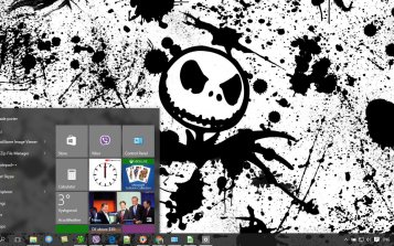 Jack Skellington Theme Desktop