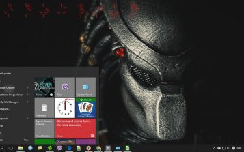 Predator Theme Desktop