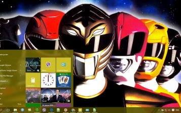 Power Rangers Theme Desktop